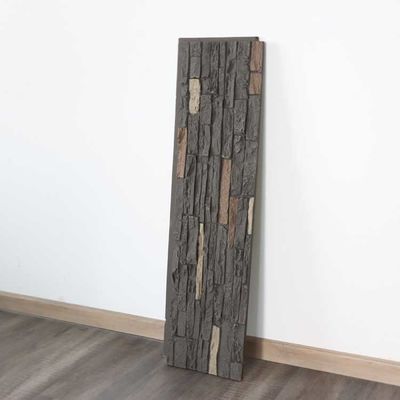Tấm giả đá PU tấm dày dễ lắp đặt để trang trí tường 120 * 60cm 3cm