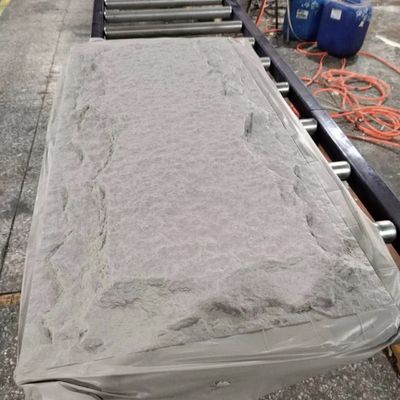 Lắp đặt nhanh Tấm ốp tường giả đá PU Đá nấm Polyurethane 1200 * 600mm