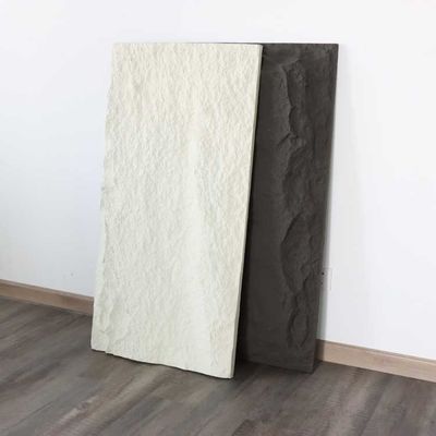 Tấm ốp tường bằng đá hình nấm PU sang trọng 120 * 60cm Trang trí trang trí bằng đá mô phỏng