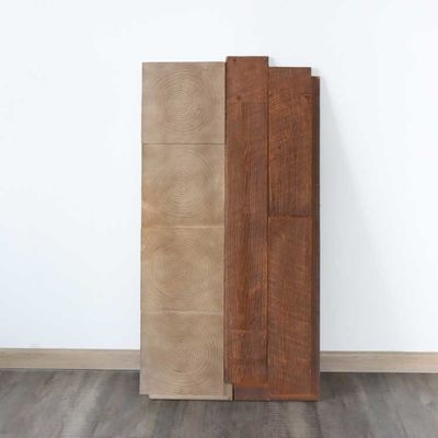 Tấm giả đá PU sang trọng Trang trí một bức tường 1200 * 600mm 100mm