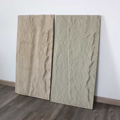 Tấm ốp tường bằng đá PU Polyurethane nhẹ Nhân tạo giả 1200 * 600mm