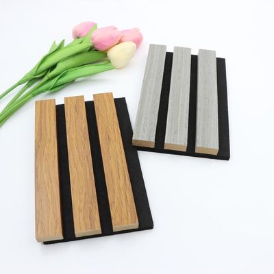 Tấm tường cách âm PET WPC với lớp cách nhiệt chống cháy