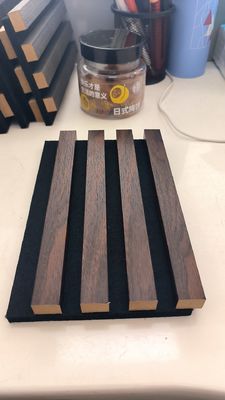 12mm Độ dày bảng bảng âm thanh gỗ bảng tường slates cho trang trí nhà