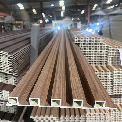 gỗ nhựa composite cladding floated tường bảng WPC nội thất tường bảng