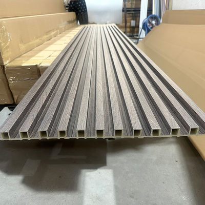 WPC gỗ hạt Laminated nội thất Wpc Bức tường cho trang trí nội thất