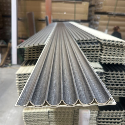 WPC gỗ hạt Laminated nội thất Wpc Bức tường cho trang trí nội thất