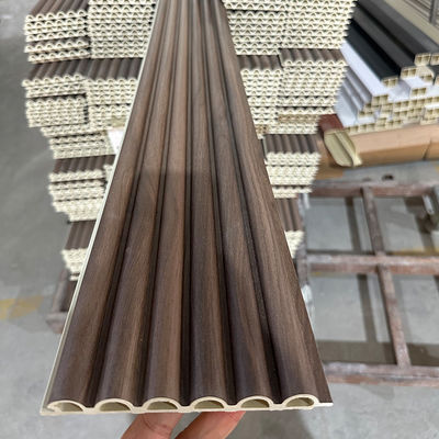 WPC gỗ hạt Laminated nội thất Wpc Bức tường cho trang trí nội thất
