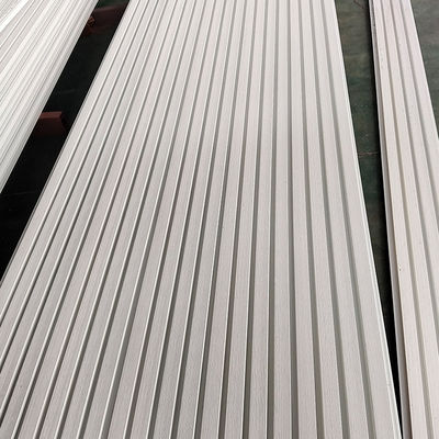 Bảng tường WPC hiện đại với kết cấu hạt gỗ cho trang trí bên ngoài
