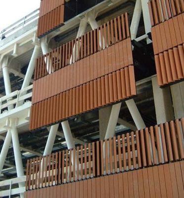 Wpc Wall Cladding Building Exterior Decoration Đồ thay thế gỗ Wpc Wall Panel