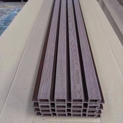Ban tường WPC chống trượt chống ẩm kết cấu gỗ cho trang trí ngoài trời