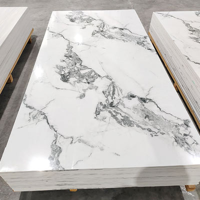 High Glossy / Laminated Waterproof 1220 * 2440 * 3mm UV Board Cho trang trí nhà