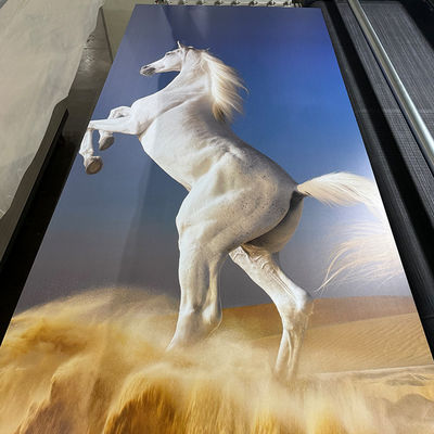 4 * 8 Ft UV PVC Bảng đá cẩm thạch Kiểm tra nước đập ấn nóng / 3D in nội thất bảng UV