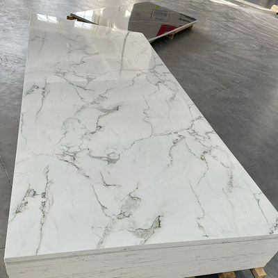Bảng đá cẩm thạch PVC bóng / Matt cho trang trí nội thất