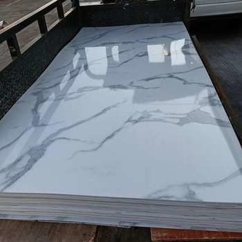 1220x2800mm Nội thất trang trí PVC đá cẩm thạch