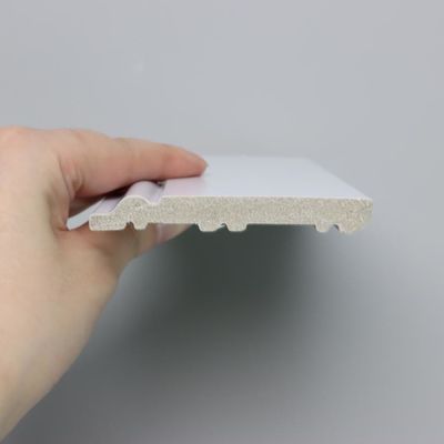 Tấm ốp chân tường Ps sơn lót trắng đúc Polystyrene cho ngôi nhà