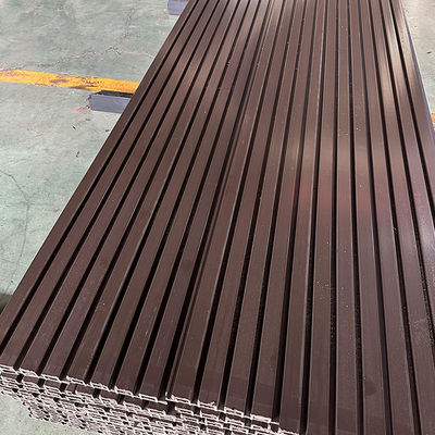 WPC Flooded Wall Panels Co-extrusion bên ngoài gỗ nhựa Composite Wall Cladding